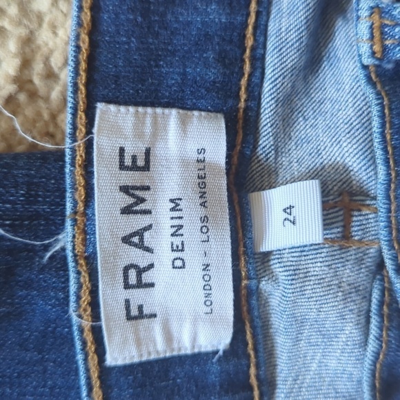 Frame Denim Le Skinny de Jeanne  Size 24 - Picture 2 of 10